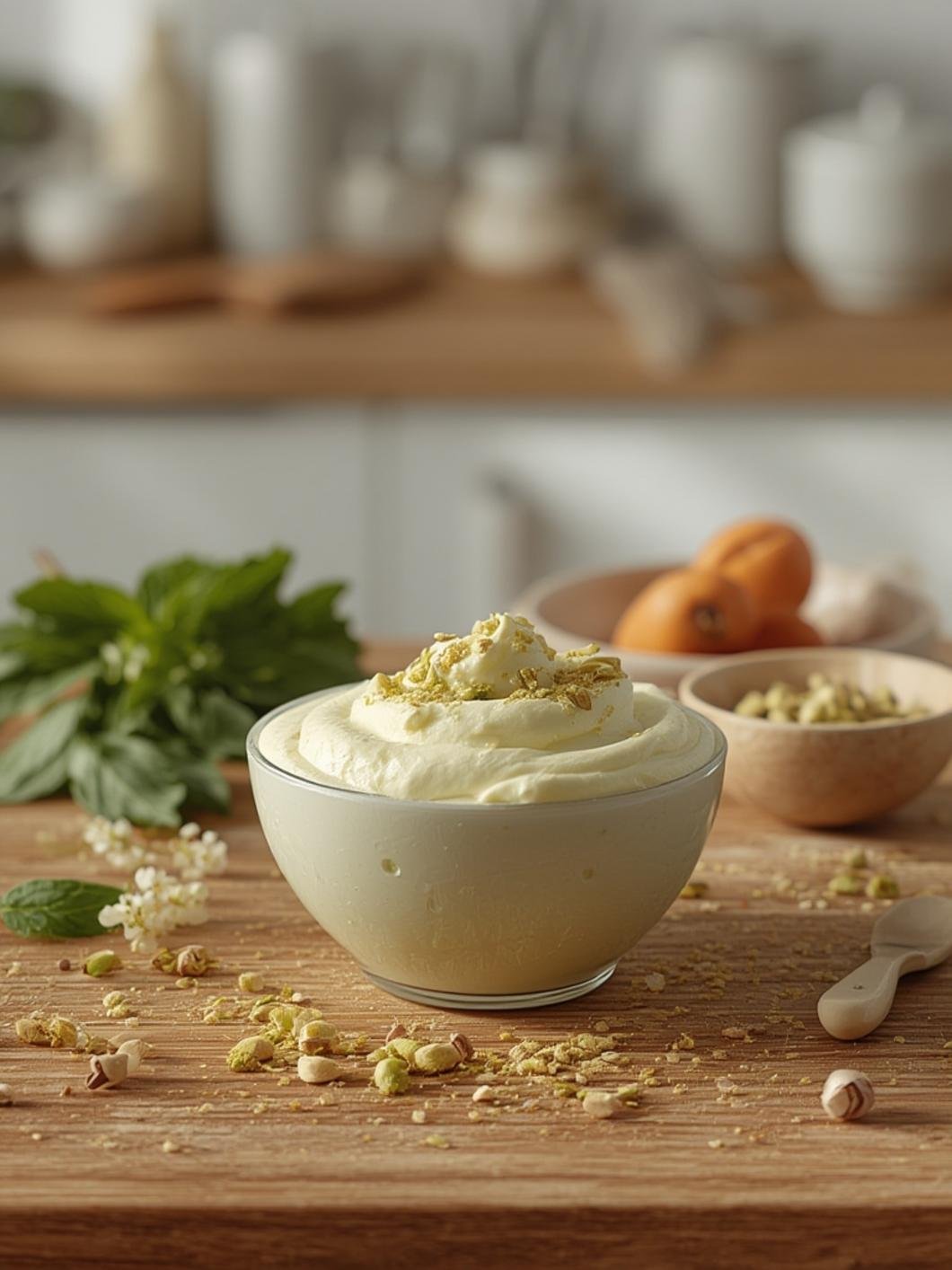 how to make pistachio cream